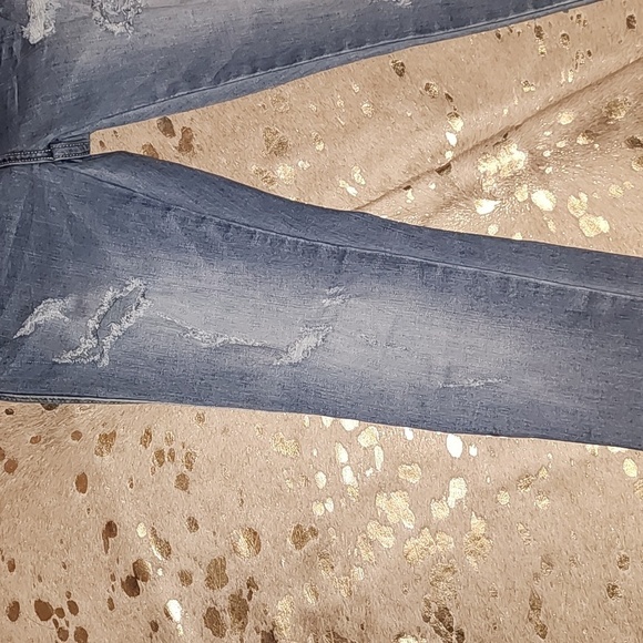 One by OneTeaspoon Freebird II Blue Skinny Distressed Jeans - Picture 5 of 8